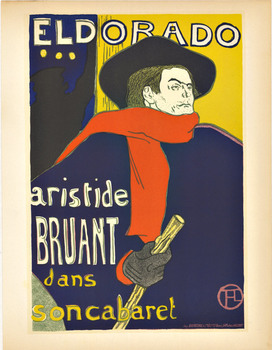 Eldorado, one henri Toulouse-Laurecs most famous or at least poplular pieces Reprinted in 1950