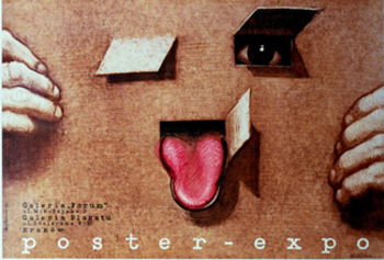 Mieczyslaw Gorowski - Poster Expo Galeria Forum - Offset-Lithograph - 38.5" x 26.5"