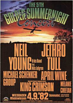  Title: 5th Golden Summernight Concert - Young and Tull , Date: 1982 , Size: 23.5