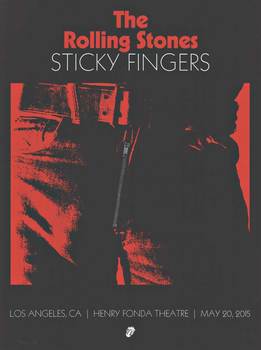  Title: THE ROLLING STONES 'STICKY FINGERS' , Date: 2015 , Size: 18