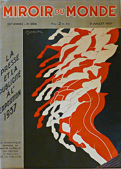  Title: Miroir du Monde , Date: 1937 , Size: 10 x 14 , Medium: Lithograph , Price: 1395