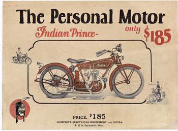  Title: Indian Prince The Personal Motor , Date: c. 1925 , Size: 15
