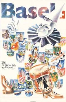  Title: Basel Switzerland cantons and fastnacht , Date: 1960 , Size: 26
