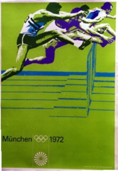  Title: Munich Olympics  1972 Track , Date: 1972 , Size: 23.5