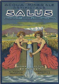  Title: Salus Acqua Minerale , Date: circa 1910 , Size: 13.5