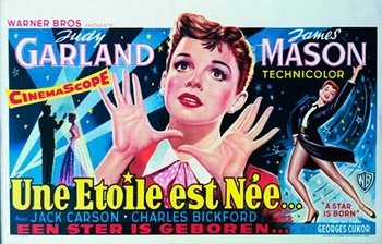  Title: A Star is Born | Belgium movie poster , Date: 1954 , Size: 21.5