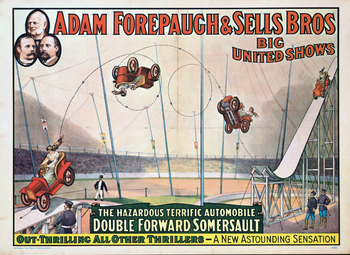  Title: Adam Forepaugh & Sells Bros , Date: 1960 , Size: 17
