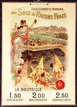  Title: Des Sucs de Raisins Frais , Date: c. 1900 , Size: 12.5