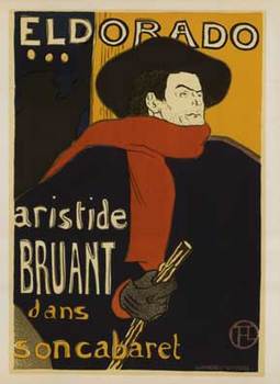  Title: Aristide Bruant Eldorado , Date: 1950 , Size: 9.75