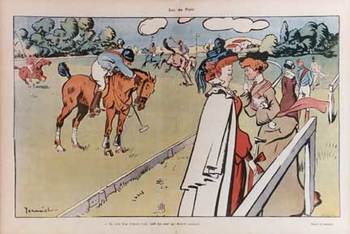  Title: Jeu de Polo , Date: circa 1915 , Size: 17.5