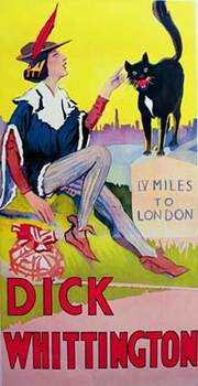 Title: Dick Whittington - IV Miles to London , Date: circa 1920's , Size: 39.75