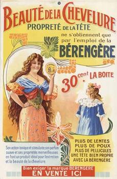  Title: Beauté de la Chevelure , Date: circa 1910 , Size: 11.75