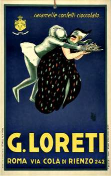  Title: G. Loreti - Caramelle Confetti Cioccolato , Size: 6.75
