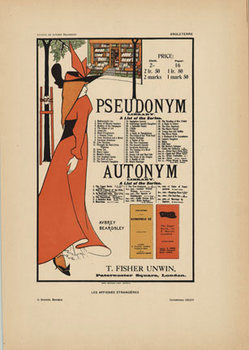  Title: Pseudonym Autonym , Date: 1897 , Size: 8 5/8