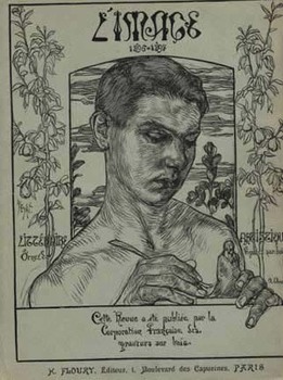  Title: L' Image- Couverture de L'Image , Date: 1896 , Size: 12 x 9.25 , Medium: Stone-Lithograph , Price: 550