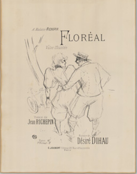  Title: Floreal , Date: ca 1895 , Size: 11 x 14 , Medium: Lithograph , Price: 1600