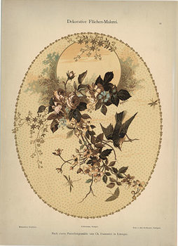  Title: Dekorative Flachen- Malerei , Date: 1890 , Size: 11 x 14 , Medium: Stone-Lithograph , Price: 129